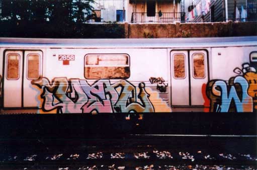 Laser Burners: 1990s NYC graff