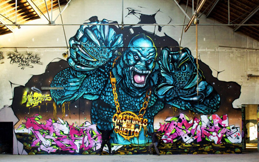 Creatures From The Ghetto.  Reso X Zeus, Toulouse