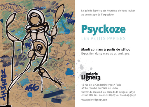 Psykoze @ Galerie Ligne13 - 511