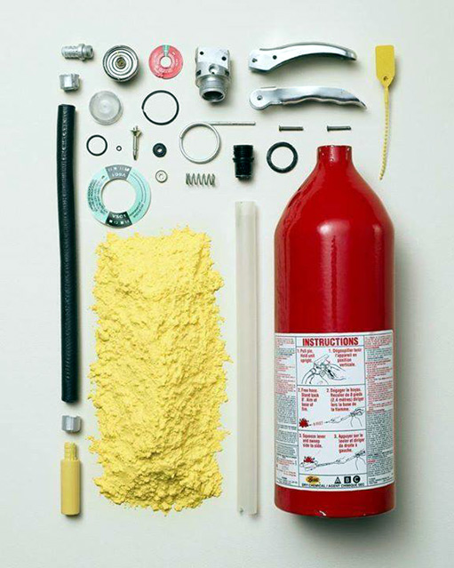 Autopsy of a Fire Extinguisher.