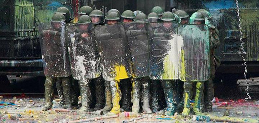 Chilean Paint Riot.