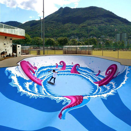 Octopus Pool. Nevercrew. Lugano