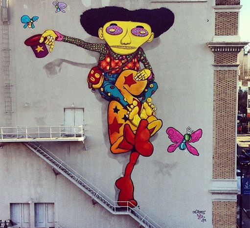 Os Gemeos X Mark Bode, 2013.