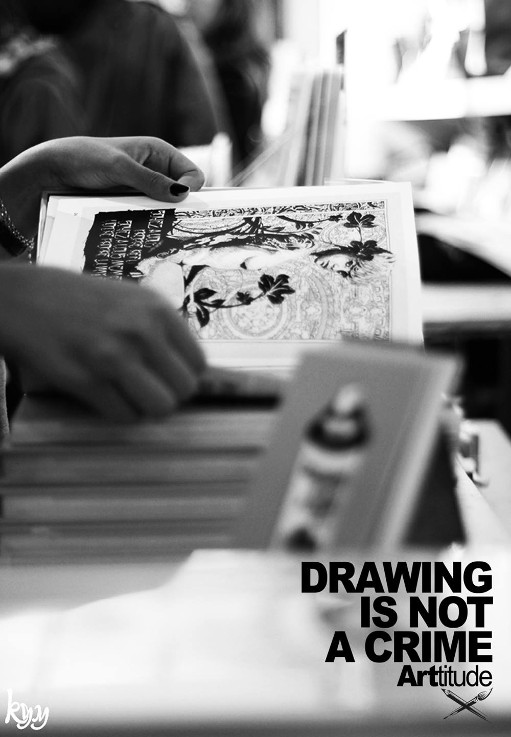 Drawing is not a crime @ Galerie du Pont Neuf - 511