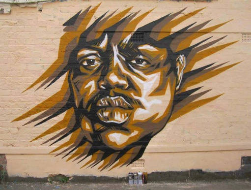 Biggie. Artwork: Steve "graffoflarge" Edwards