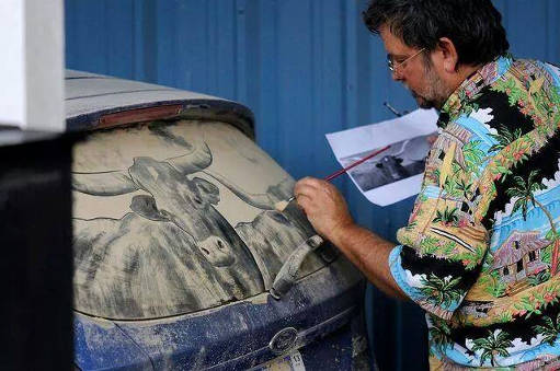 Artwork: Dirty Car Artist: Scott Wade.