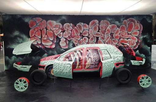 NYCHOS And His Car.