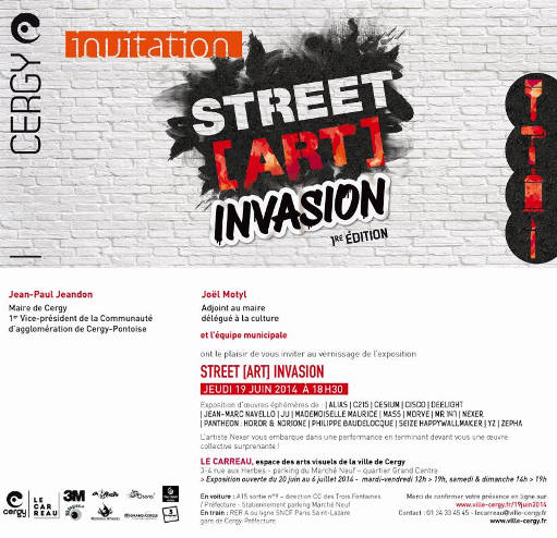 Street art invasion @ Cergy-511